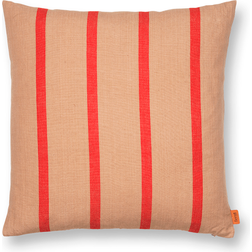 ferm LIVING Grand Komplet pyntepude Brun, Beige, Rød (50x50cm)