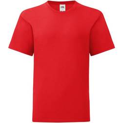 Fruit of the Loom Kid's Iconic 150 T-shirt - Red (61-023-040)