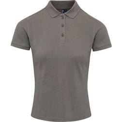 Premier Women's Coolchecker Plus Pique Polo Shirt - Dark Grey