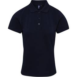 Premier Coolchecker Plus Piqu Polo - Navy