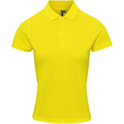 Premier Women's Coolchecker Plus Pique Polo Shirt - Yellow