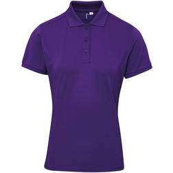 Premier Women's Coolchecker Plus Pique Polo Shirt - Purple