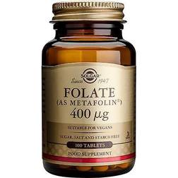Solgar Folate 400mcg 100 st
