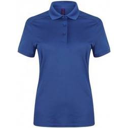 Henbury Ladies Micro-Fine Pique Polo Shirt - Royal