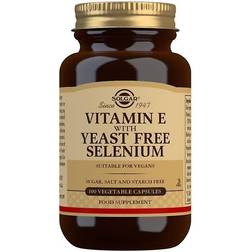 Solgar Vitamin E with Yeast Free Selenium 100 pcs