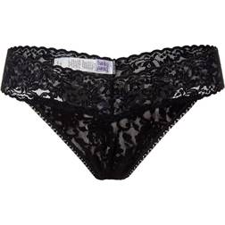 Hanky Panky Signature Lace Original Rise Thong - Black