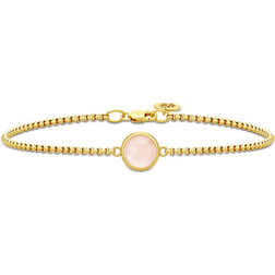 Julie Sandlau Primini Armbånd - Guld/Pink