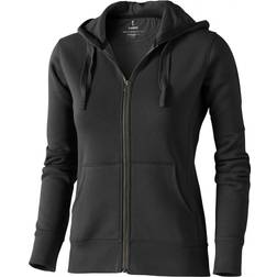 Elevate Ladies Arora Hooded Full Zip Sweater - Anthracite