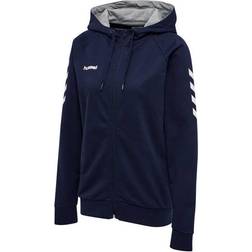 Hummel Go Cotton Zip Hoodie Women - Marine