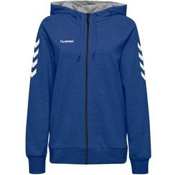 Hummel Go Cotton Zip Hoodie Women - True Blue