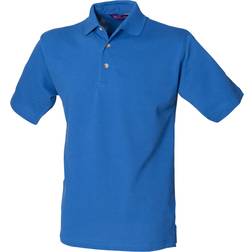 Henbury Classic Plain Polo Shirt - Royal