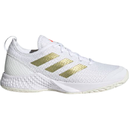 adidas APAC Halo Multi-Court W - Cloud White/Gold Metallic/Solar Red