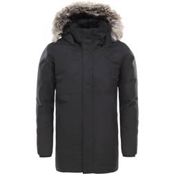 The North Face Girl's Arctic Swirl Down Parka - TNF Black/TNF Black/TNF Black (NF0A34U5-C1)
