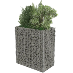 vidaXL Gabion Plantenbak Verhoogd 90 x 50 x 100 cm