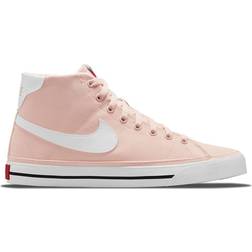 Nike Court Legacy Canvas Mid W - Pale Coral/Team Orange/Black/White