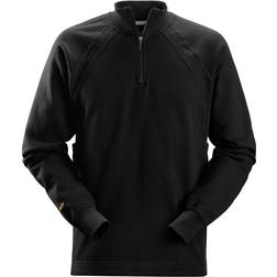 Snickers Workwear Zipped Sweatshirt - Black