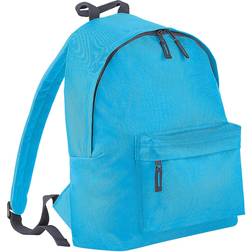 BagBase Fashion Backpack 18L - Surf Blue/Graphite Grey