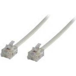 MicroConnect RJ11-RJ11 5m