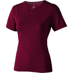 Elevate Nanaimo Short Sleeve Ladies T-shirt - Burgundy