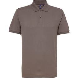 ASQUITH & FOX Performance Blend Short Sleeve Polo Shirt - Slate