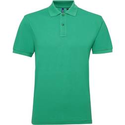 ASQUITH & FOX Performance Blend Short Sleeve Polo Shirt - Kelly