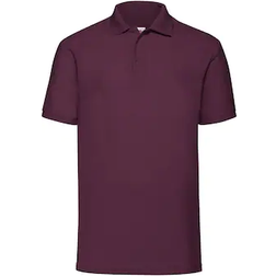 Fruit of the Loom Kid's 65/35 Pique Polo Shirt (2-pack) - Burgundy