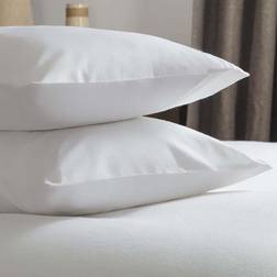 Belledorm Housewife 2-Pack Pillow Case White (76x51cm)