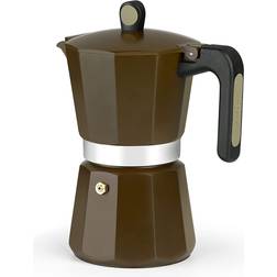 Monix Cafetière Italienne 9 Tasses Marron