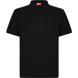 Slazenger Plain Polo Shirt - Black