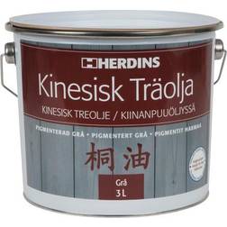 Herdins Kinesisk Träolja Grå 3L