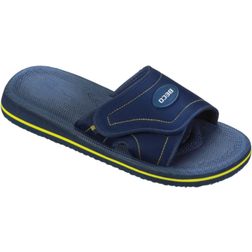 Beco Slipper - Blue/Yellow