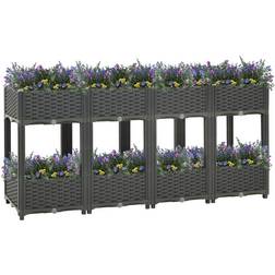 vidaXL Raised Bed 310408 15.748x62.992x27.953"