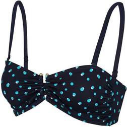 Regatta Women's Aceana III Bikini Top - Navy Dot Print