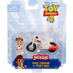 Mattel Disney Pixar Toy Story 4 Minis Duke Caboom & Stunt Bike