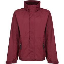 Regatta Men's Dover Fleece Lined Waterproof Insulated Bomber Jacket - Burgundy