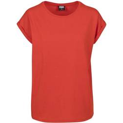 Urban Classics Camiseta - Rojo Claro