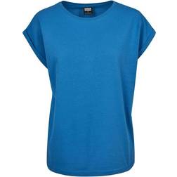 Urban Classics Femme Ladies Extended Shoulder Tee - Hawaiianblue