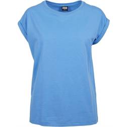 Urban Classics Ladies Extended Shoulder Tee - Horizon Blue