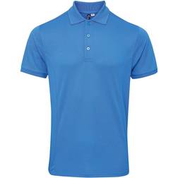 Premier Coolchecker Plus Pique Polo with CoolPlus Polo Shirt - Sapphire