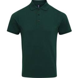 Premier Coolchecker Plus Pique Polo with CoolPlus Polo Shirt - Bottle