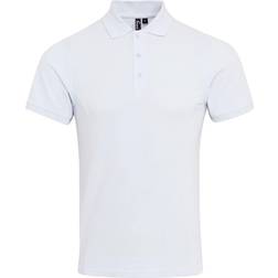 Premier Coolchecker Plus Pique Polo with CoolPlus Polo Shirt - White