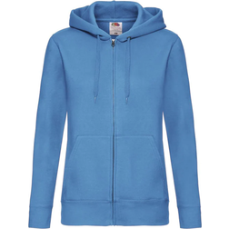 Fruit of the Loom Ladies Premium Hoodie - Azure Blue