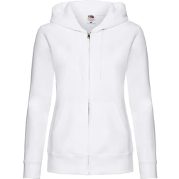 Fruit of the Loom Ladies Premium Hoodie - White