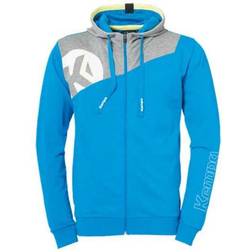 Kempa Core 2.0 Hood Jacket - Blue/Dark Grey Melange