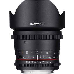 Samyang Obiettivo 10mm T3.1 Ed As Ncs Cs Vdslr Nero