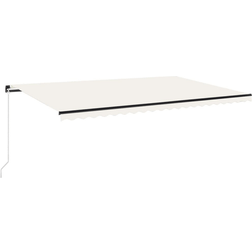 vidaXL Manual Retractable Markise 500x350cm