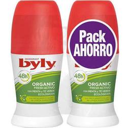 Byly Organic Extra Fresh Activo Deo Roll-on 50ml 2-pack