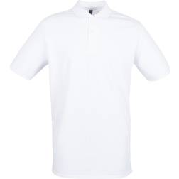 Henbury Micro Fine Pique Polo Shirt - White