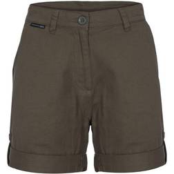 Trespass Rectify Women's Breathable Cotton Shorts - Moss