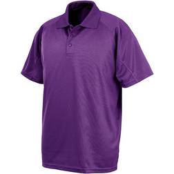 Spiro Performance Aircool Polo T-shirt - Purple